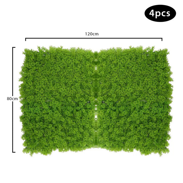 Artificial Shrubs Greenery Panel – Yellow Green
