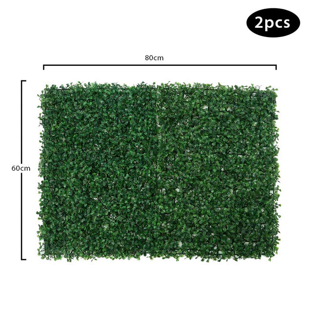 Nearly Natural Topiary Wall Grass – Lush Green Privacy & Décor Panel